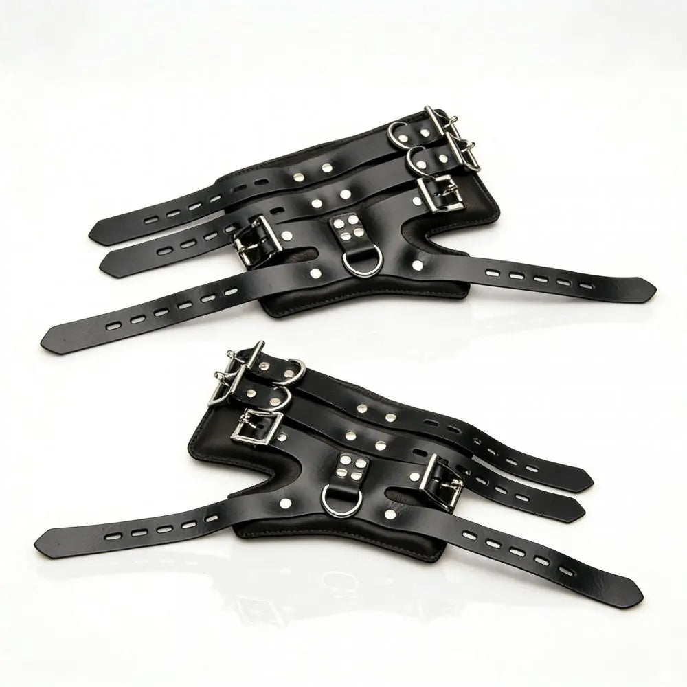 BDSM Furniture Suspension Bar Heavy Duty Suspension Cuff Kit with Steel Bar  Suspension Gear