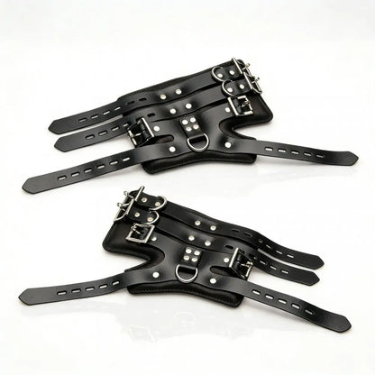 BDSM Furniture Suspension Bar Heavy Duty Suspension Cuff Kit with Steel Bar  Suspension Gear