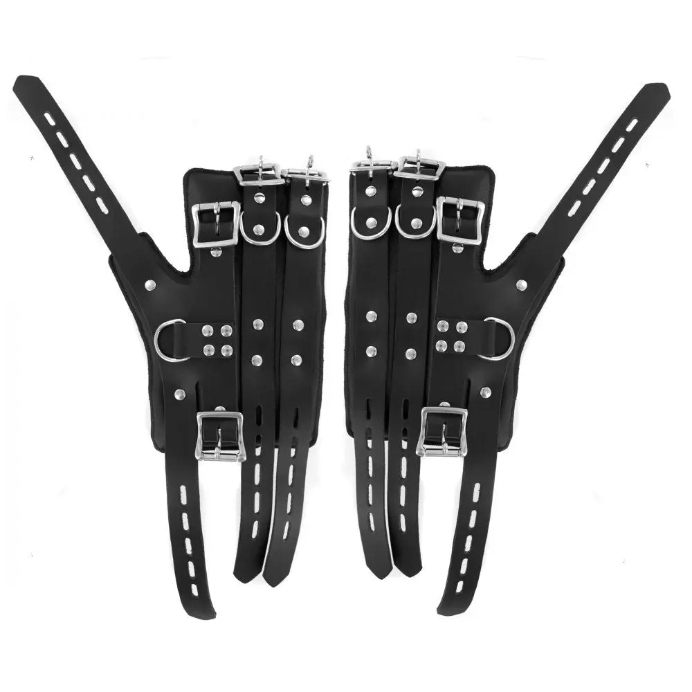 BDSM Furniture Suspension Bar Heavy Duty Suspension Cuff Kit with Steel Bar  Dungeon Furniture and Accessories