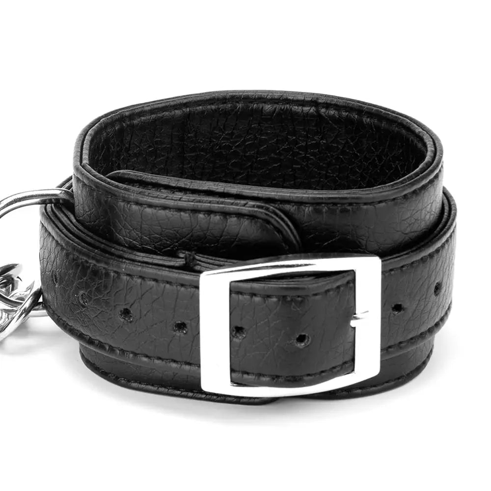 BDSM Hog-Tie Spreader Bar with Detachable Wrist and Ankle Bondage Cuffs 