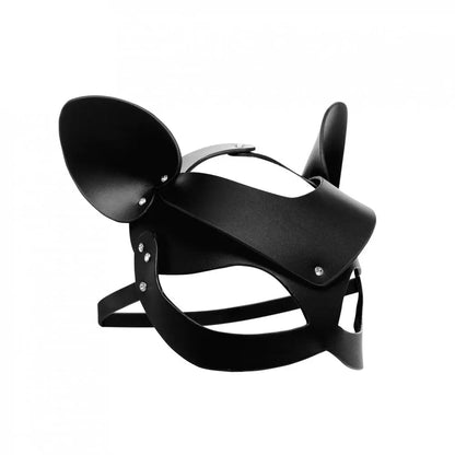 BDSM Mask Bad Kitten Leather Cat Mask  BDSM Pet Play
