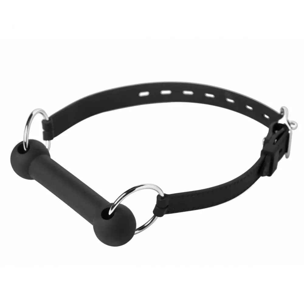 BDSM Pony Play Gag Mr. Ed Lockable Silicone Horse Bit Gag  Masks, Gags and Blindfolds