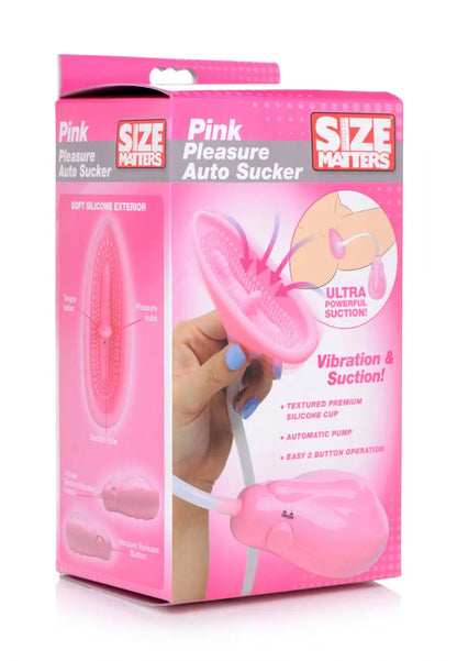 BDSM Pussy Pump Pink Pleasure Auto Pussy Sucker  Nipple and Clit Toys