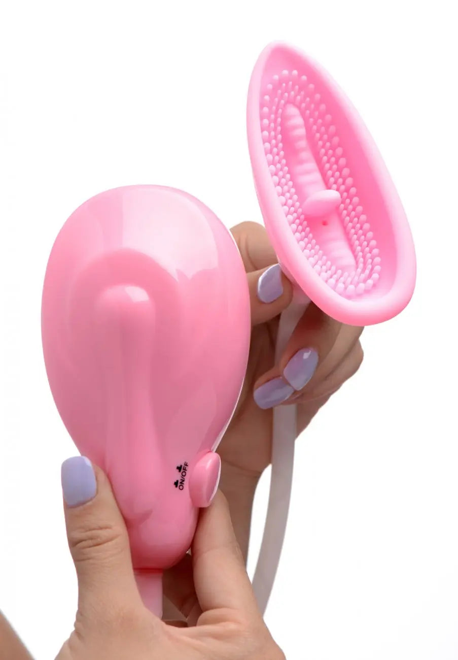 BDSM Pussy Pump Pink Pleasure Auto Pussy Sucker  Enlargement Gear and Pumps