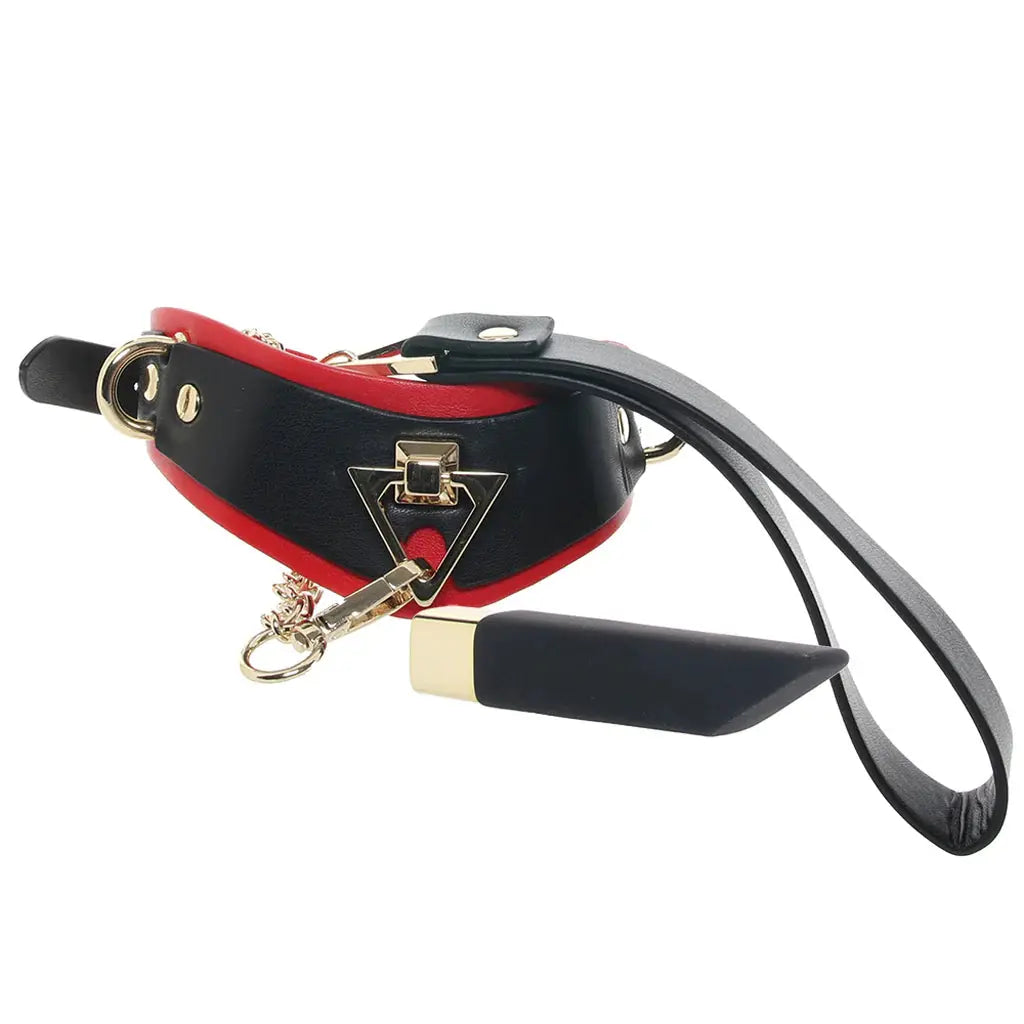 BDSM Set Milan Collection Bondage Kit w/Bag - Black/Red  Bondage Kits