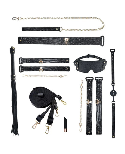 BDSM Set Rome Collection Bondage Kit w/Bag - Black  Bondage Kits