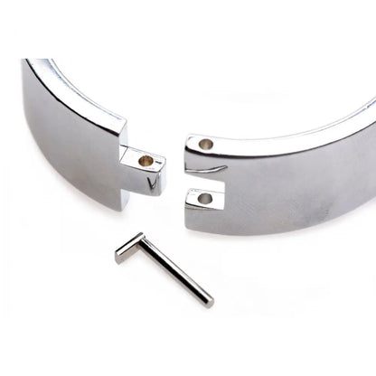 BDSM Slave Shackles 5 Piece Stainless Steel Shackle Set  Restraints and Cuffs