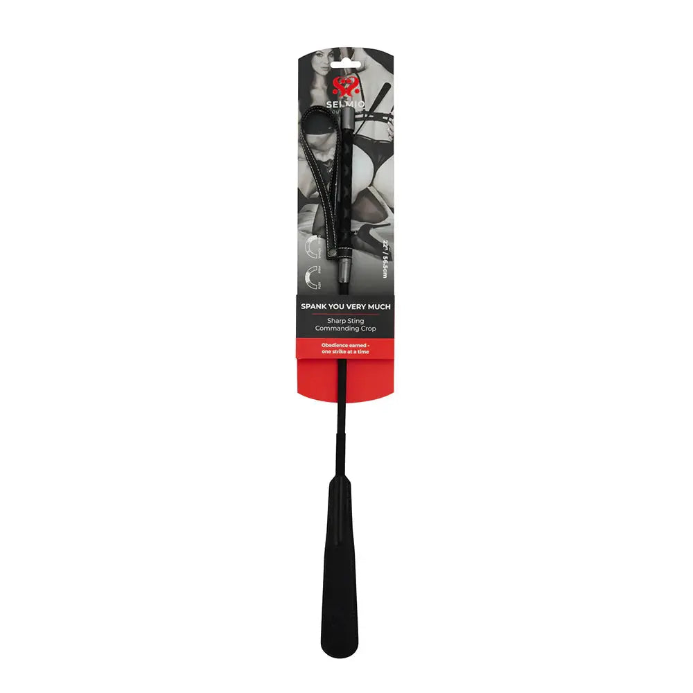 BDSM Spanking Crop - Spank You Very Much Sharp Sting Commanding Crop  Spanking Crop