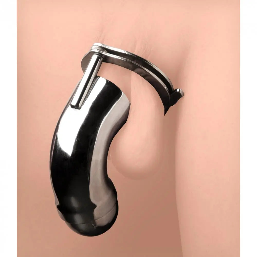 BDSM Stainless Steel Chastity Cock Cuff Femdom Bondage Chastity Cuff  Chastity