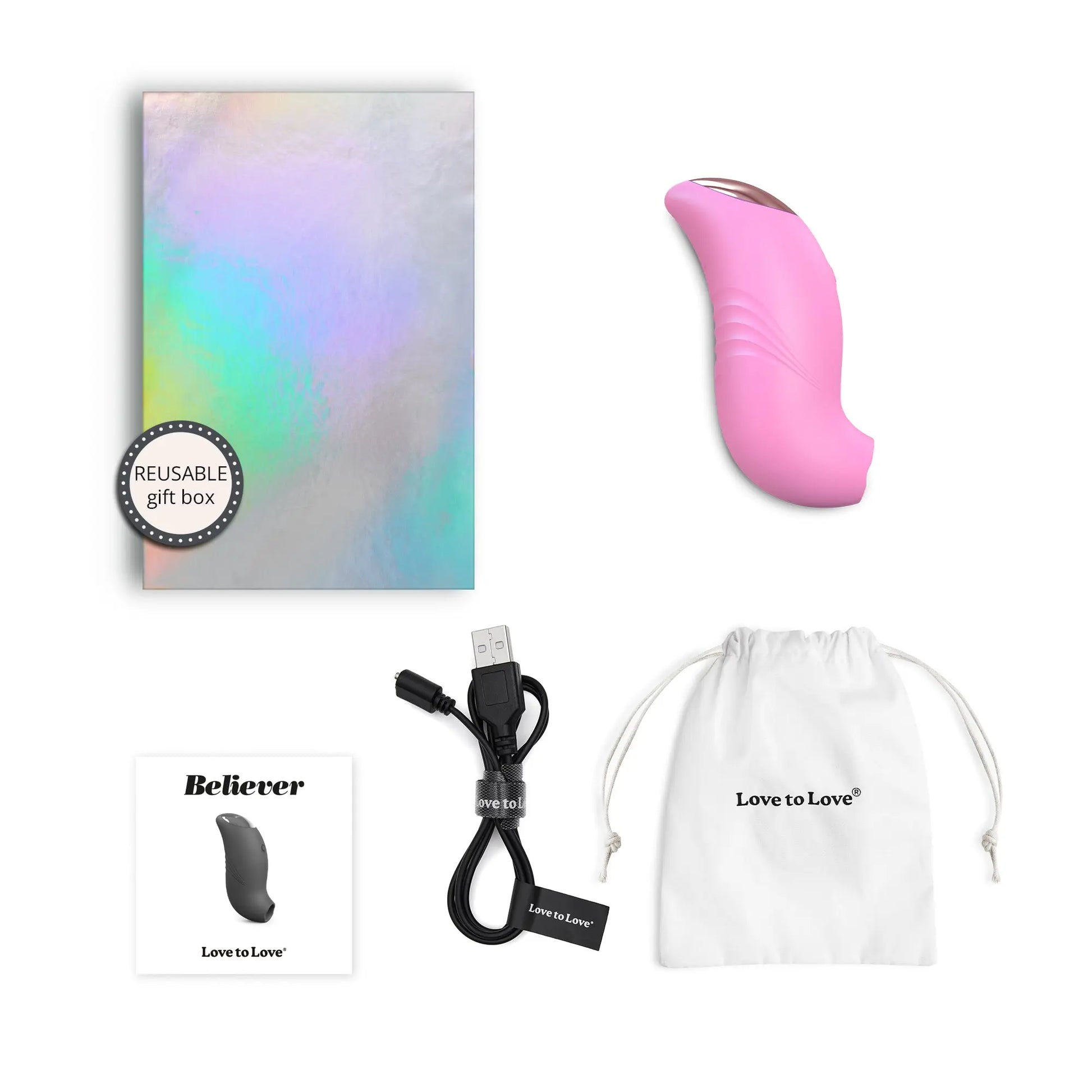 BELIEVER - PINK PASSION  Vibrators