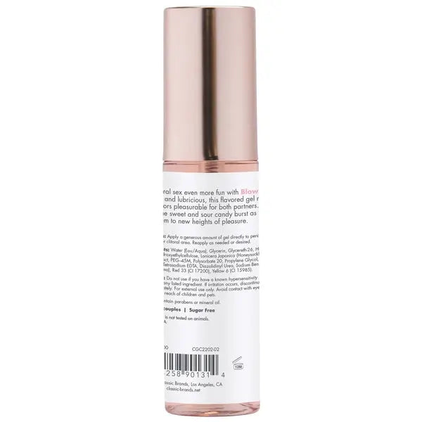 BLOW ME Oral Sex Gel - Berry Burst 2oz | 60 mL  Lubes, Lotions and Accessories