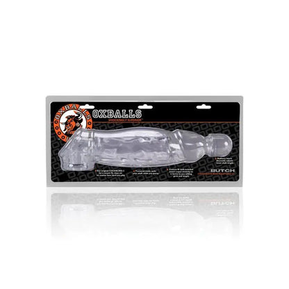 BUTCH Cocksheath CLEAR Penis Sleeve Sex Toy for Men  Penis Extenders and Sleeves
