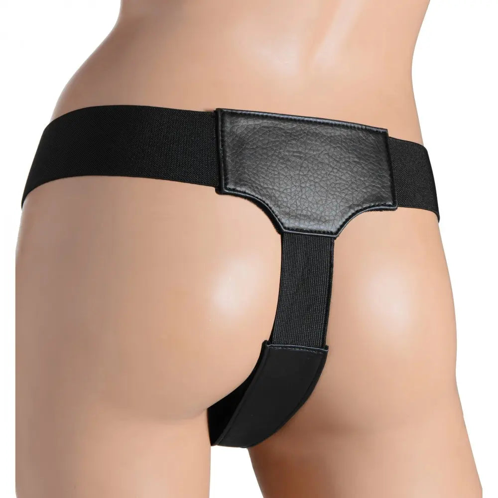 Bailey Velvet Lined Elastic Strap-on Harness  Strap-Ons and Harnesses