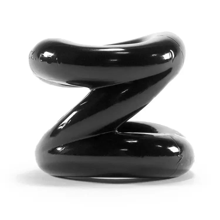 Ball Stretcher and Cock Ring – Black  Ball Stretcher