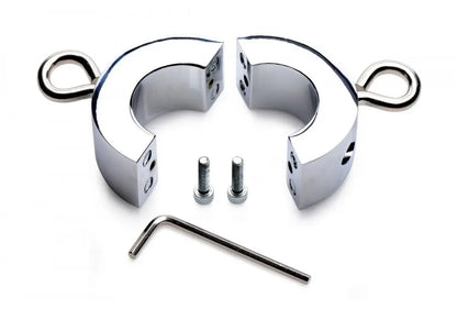 Ball Trap Metal Ball Stretcher - Cock and Ball Torture  Ball Stretcher