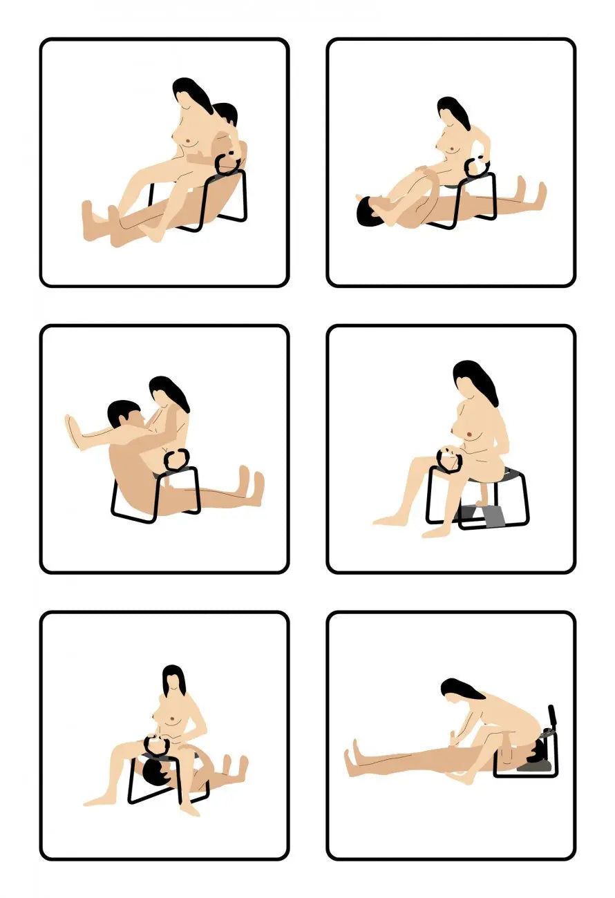 Bangin Bench EZ-Ride Sex Stool with Handles  Dungeon Furniture and Accessories