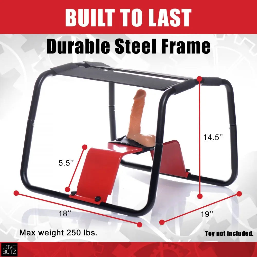 Bangin Bench Extreme Sex Stool  Dungeon Furniture and Accessories