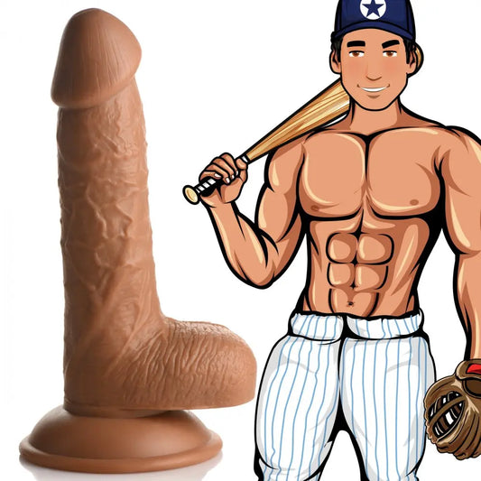 Baseball Brian 7 Inch Dildo  Dildos