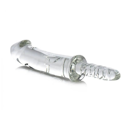 Battle Rammer Phallic Glass Dildo Thruster Sex Toy  Glass Dildo
