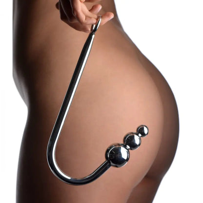 Beaded Anal Hook BDSM Bondage Metal Anal Toy  Metal Toys
