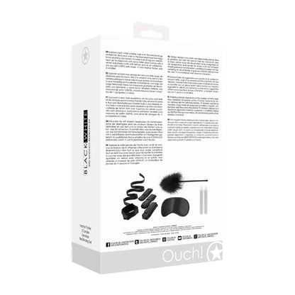 Bed Restraints BDSM Restraint Bondage Kit Black  Bed Restraint System