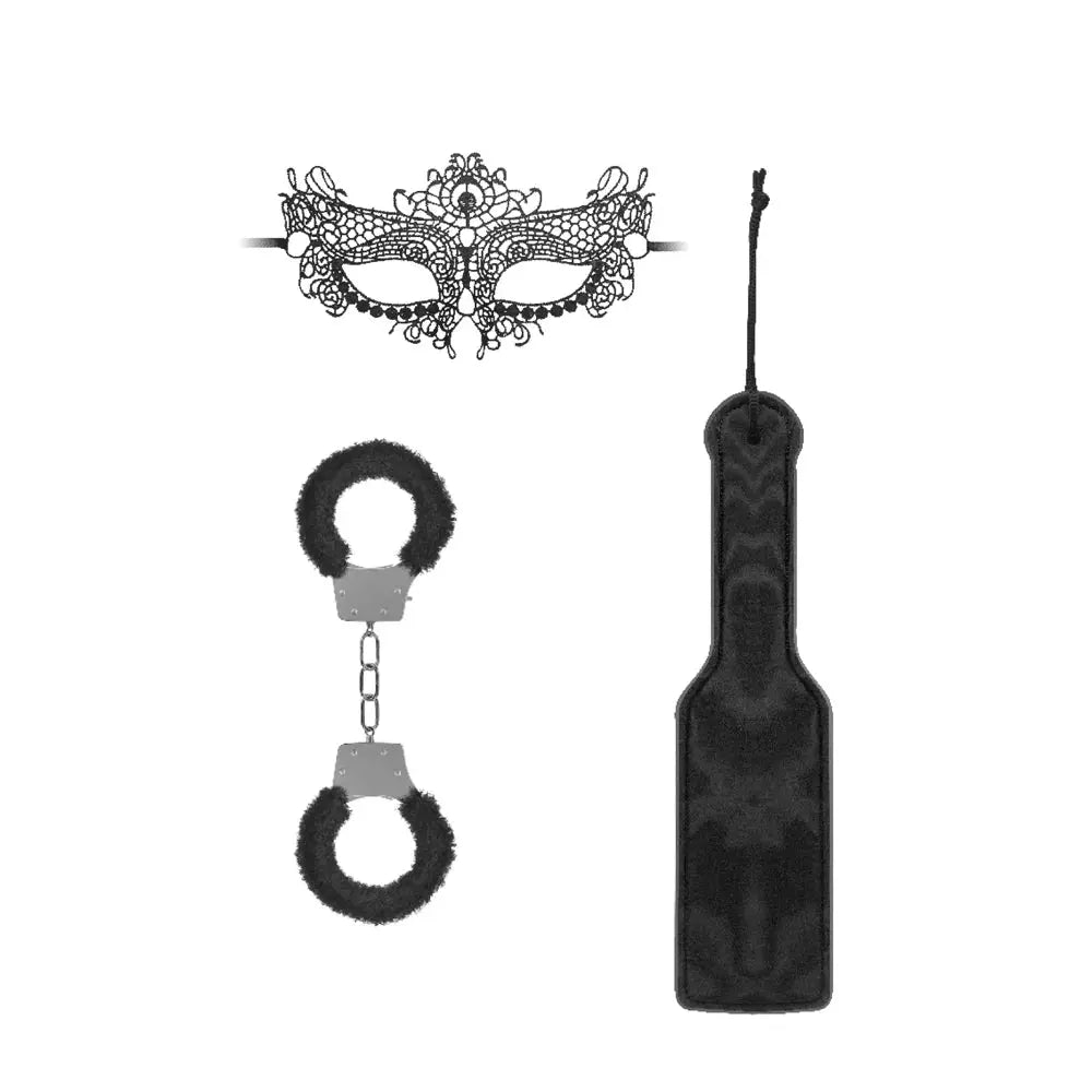 Beginner Bondage Kit Black BDSM Set  Bondage Kits