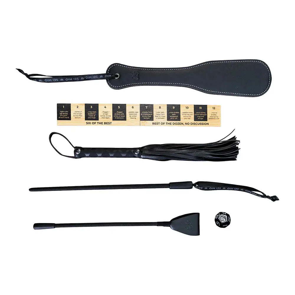 Beginner Bondage Kit Correction Collection Impactful BDSM Punishment Kit  Bondage Kits