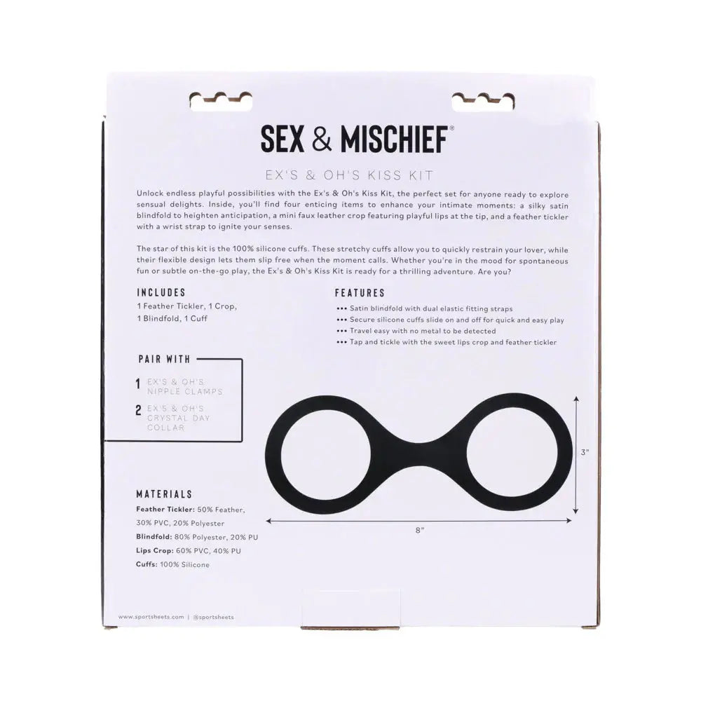 Beginner Bondage Kit Sportsheets Sex and Mischief  Bondage Kits