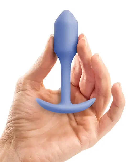 Beginner Weighted Anal Plug 1 - 55 g SNUG PLUG 1 | VIOLET Butt Plug Sex Toy  Anal