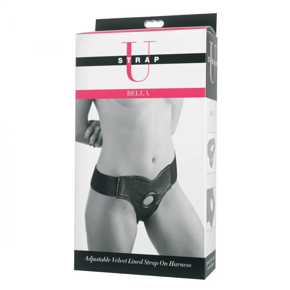 Bella Velvet Lined Elastic Strap-On Harness - Stretchy Pegging Harness  Strap-Ons and Harnesses