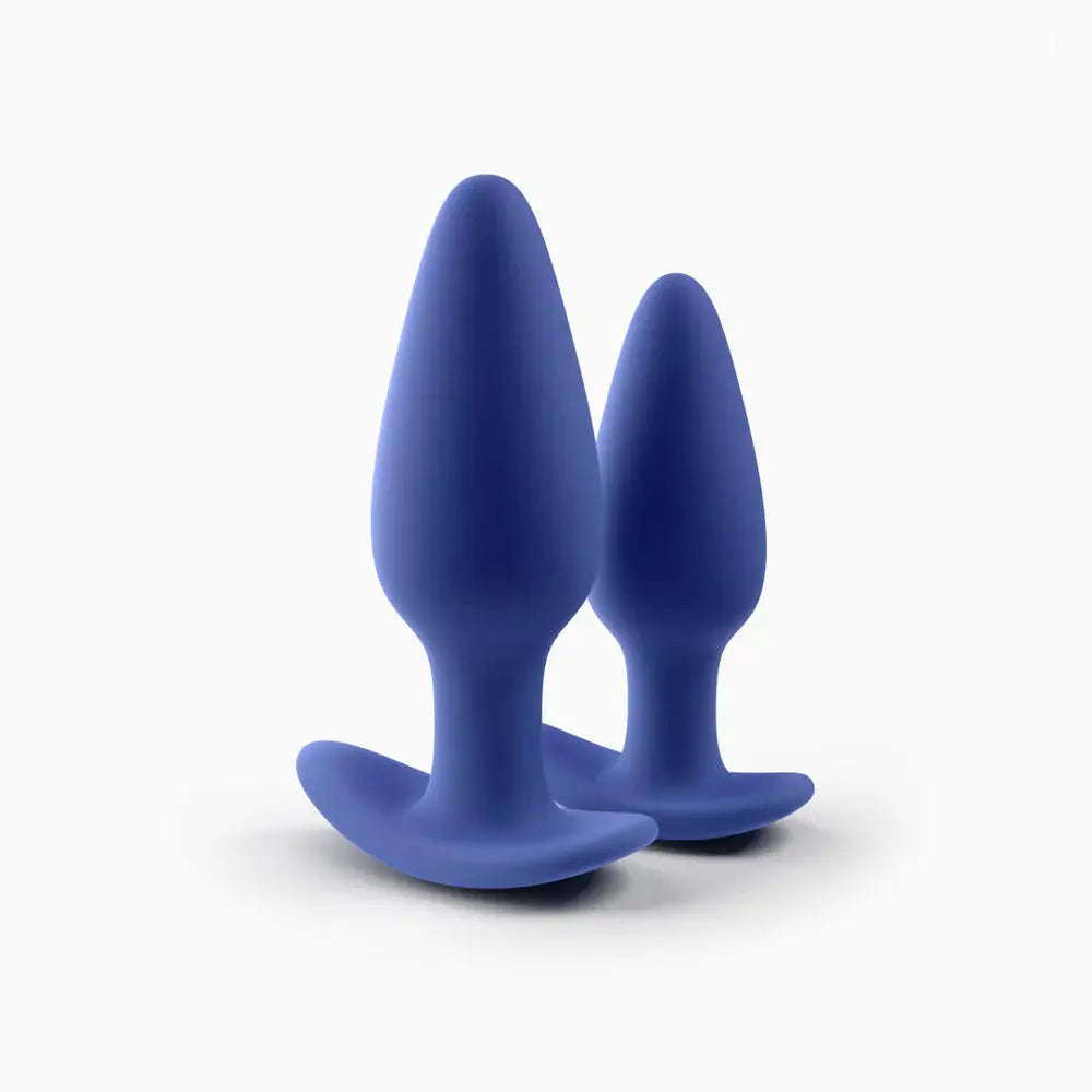 Biird Regii 2-Piece Anal Plug Set Blue  Anal - Kits