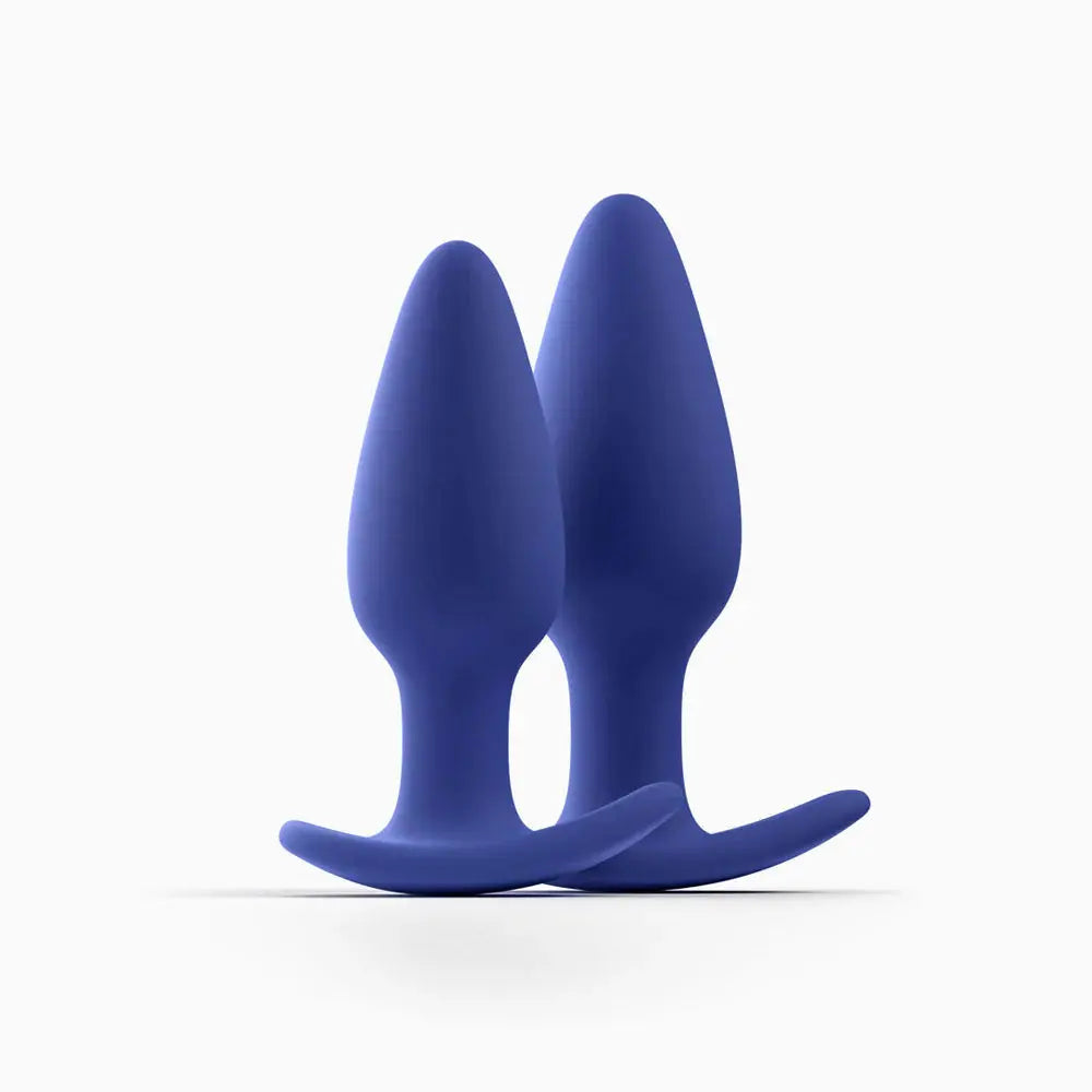 Biird Regii 2-Piece Anal Plug Set Blue  Anal - Kits