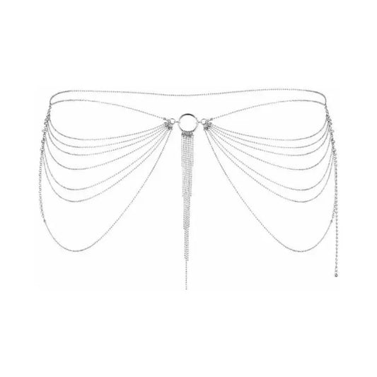 Bijoux Indiscrets Magnifique Chain Waist Jewelry Silver  Lingerie - Accessories