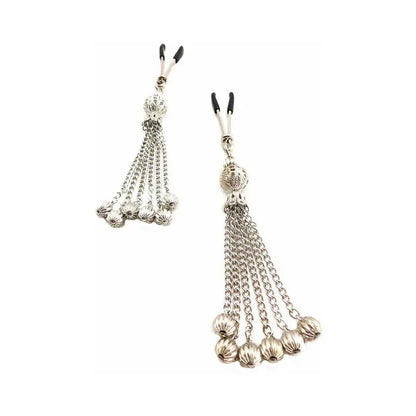 Bijoux de Nip Chain Tassel Nipple Clamps  Fetish - Nipple Clips Clamps & Suckers