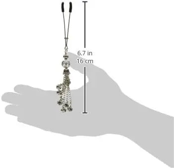 Bijoux de Nip Chain Tassel Nipple Clamps  Fetish - Nipple Clips Clamps & Suckers