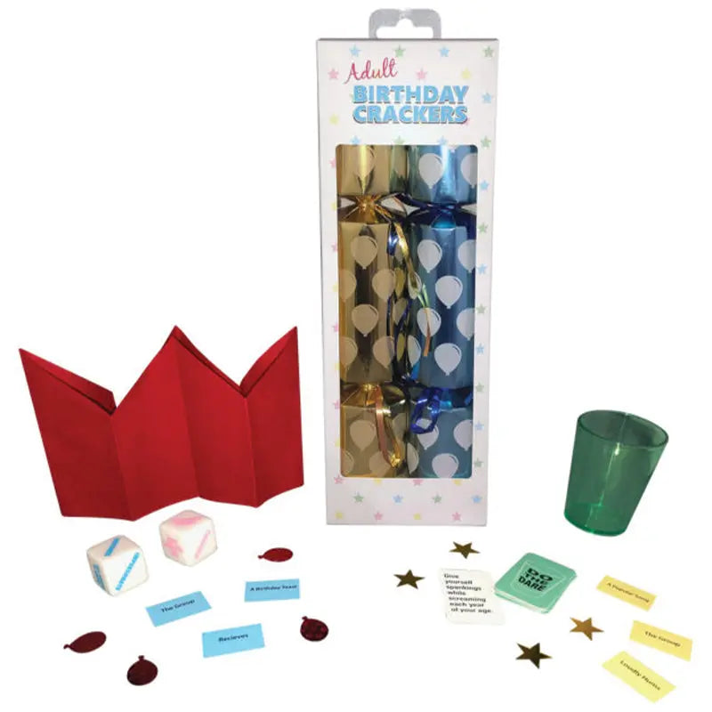 Birthday Crackers  Games - Adult Party Games