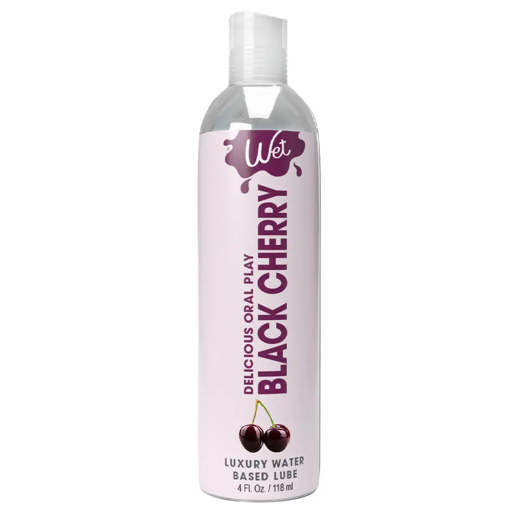 Black Cherry 4 Fl. Oz. / 118 ml  Lubes, Lotions and Accessories