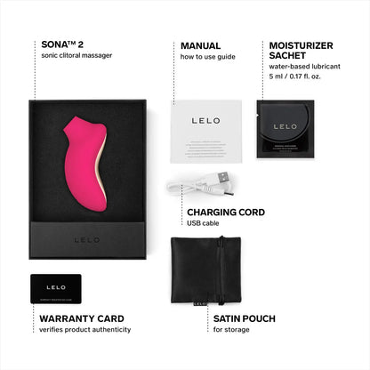 Black Friday Special Price LELO SONA 2 Cerise  Vibrators