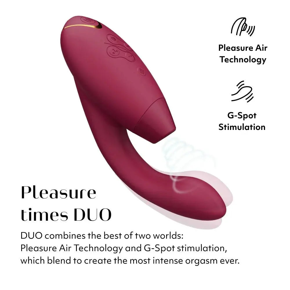 Black Friday Special Pricing Womanizer Duo 2 - Bordeaux  Vibrators