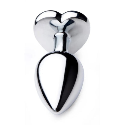 Black Heart Wide Base Gem Anal Plug Sex Toy - Small Beginner Butt Plug  Metal Anal Plug Sex Toy