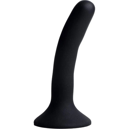 Black Silicone Slim Strap-On Dildo Sex Toy - Suction Cup Dildo Small  Suction Cup Dildos