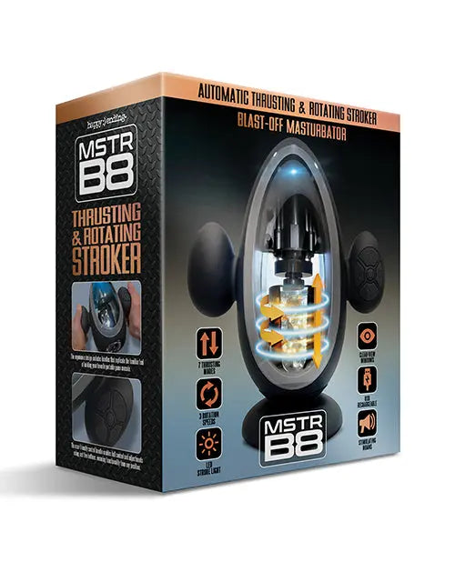 Blast Off Stroker Thrusting & Vibrating Stroker BBD Brands Blast Off Stroker Thrusting & Vibrating Stroker BBD Brands