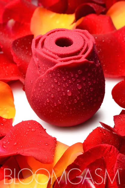 Bloomgasm Wild Rose Toy 10X Silicone Clit Stimulator  Suction Vibrators