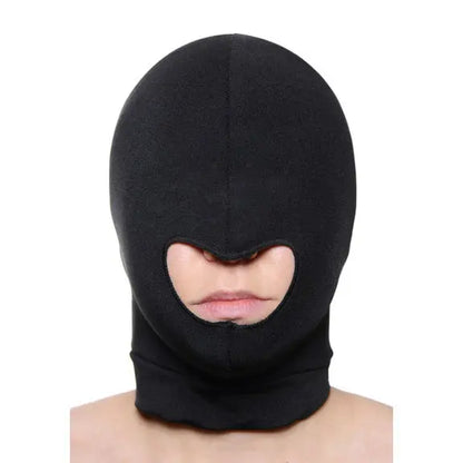 Blow Hole Open Mouth Spandex Bondage Hood  Masks, Gags and Blindfolds
