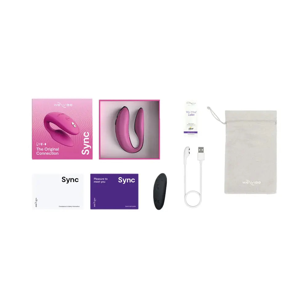 Bluetooth Couples Sex Toy - We-Vibe Sync Dusty Pink  Couples Sex Toy