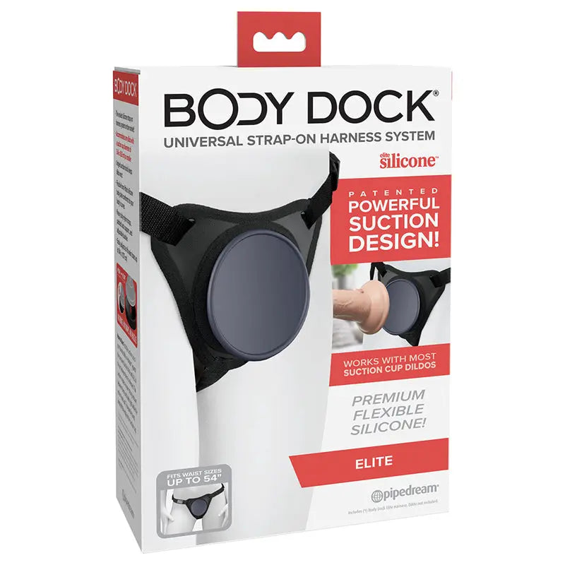 Body Dock Elite Silicone Strap-On Harness  Harnesses