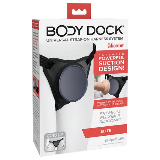 Body Dock Elite Silicone Strap-On Harness  Harnesses