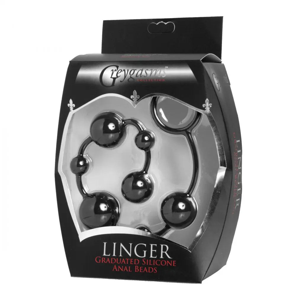 Body Safe Anal Beads Linger Graduated Silicone Anal Beads  Anal Beads