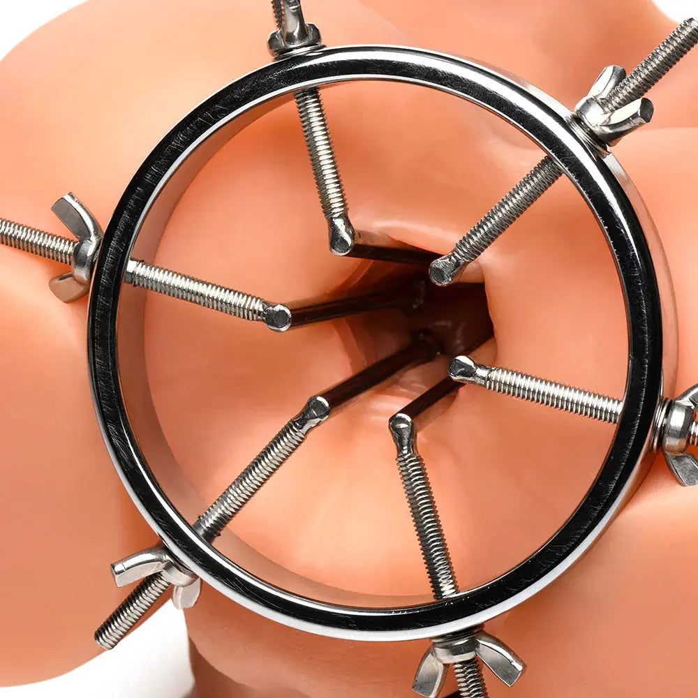 Bondage Anal Expander Oculus Stainless Steel Anal Explorer  Anal Training