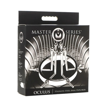 Bondage Anal Expander Oculus Stainless Steel Anal Explorer  Anal Training